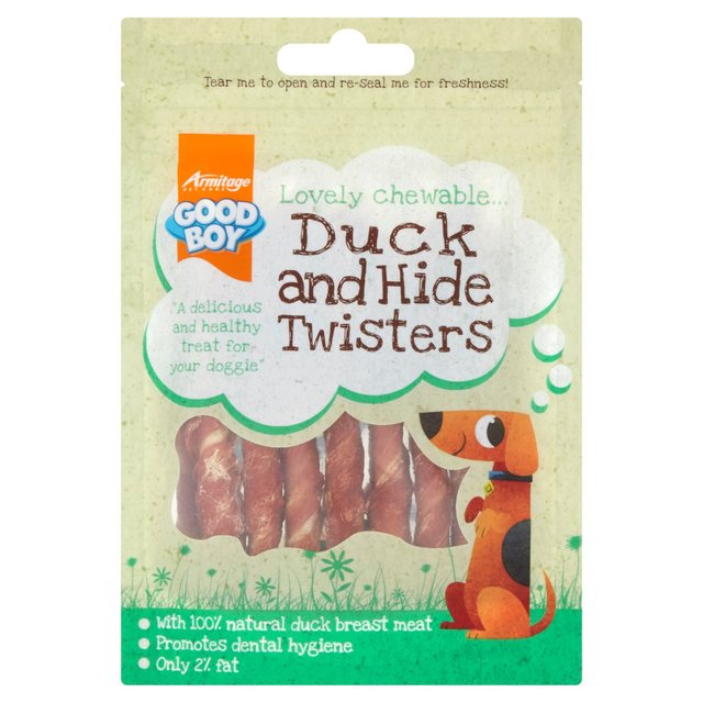 Good Boy Duck & Hide Twisters Dog Treats 70g