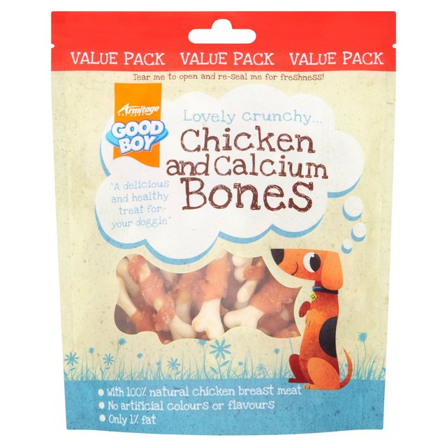 Good Boy Chicken & Calcium Bones Dog Treats 260g