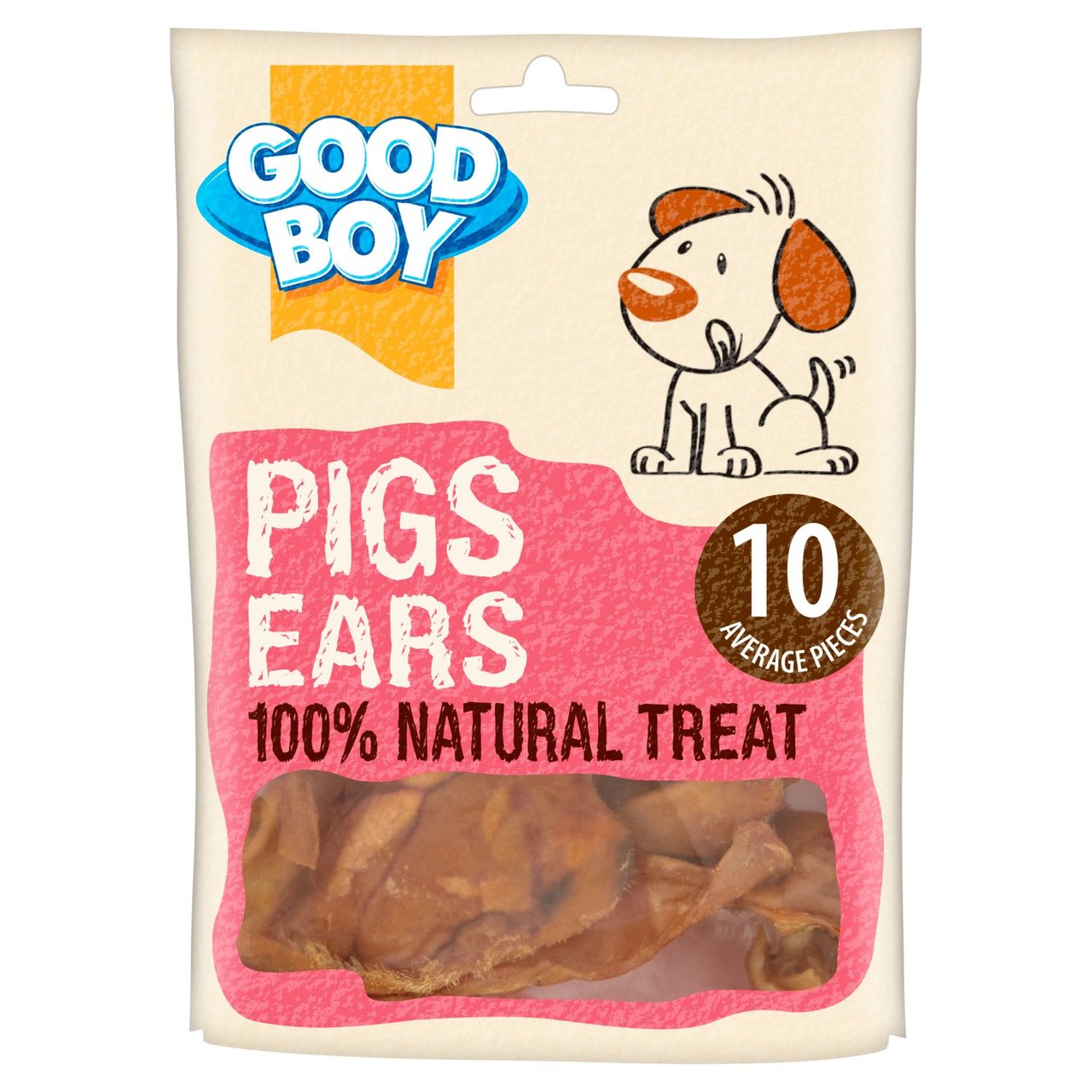 Good Boy Pigs Ears Dog Treats