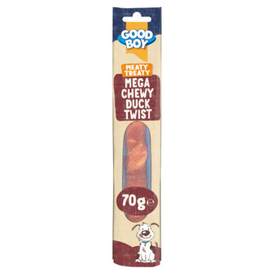 Good Boy Meaty Treaty Jumbo Chewy Duck Twister Dog Treats