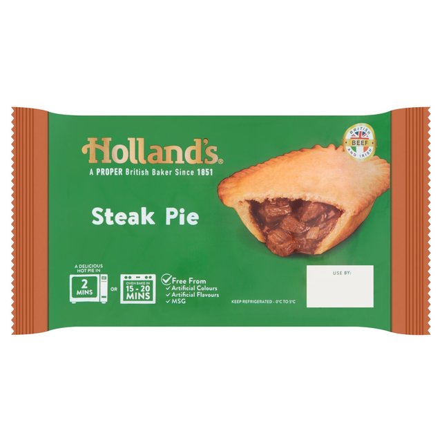 Holland's Just Steak Pie 170g