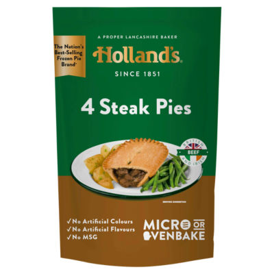 Holland's 4 Steak Pies