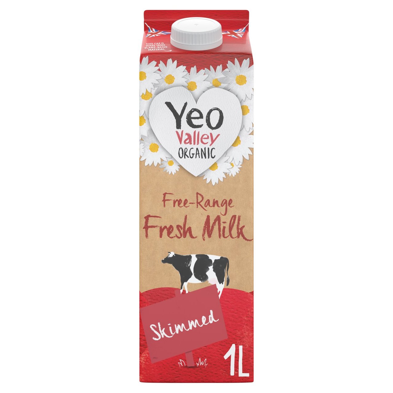 Yeo Valley Organic Fresh Skimmed Milk