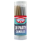 Dr. Oetker Party Candles x18