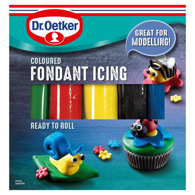 Dr. Oetker Ready to Roll Coloured Fondant Icing