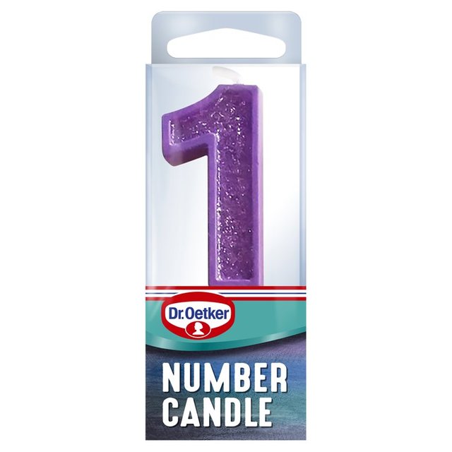 Dr. Oetker Number 1 Candle 