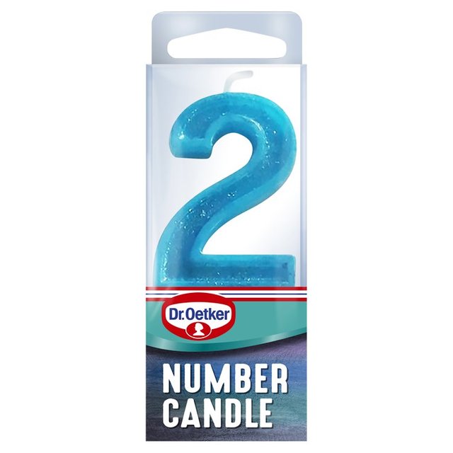 Dr. Oetker Number 2 Candle 