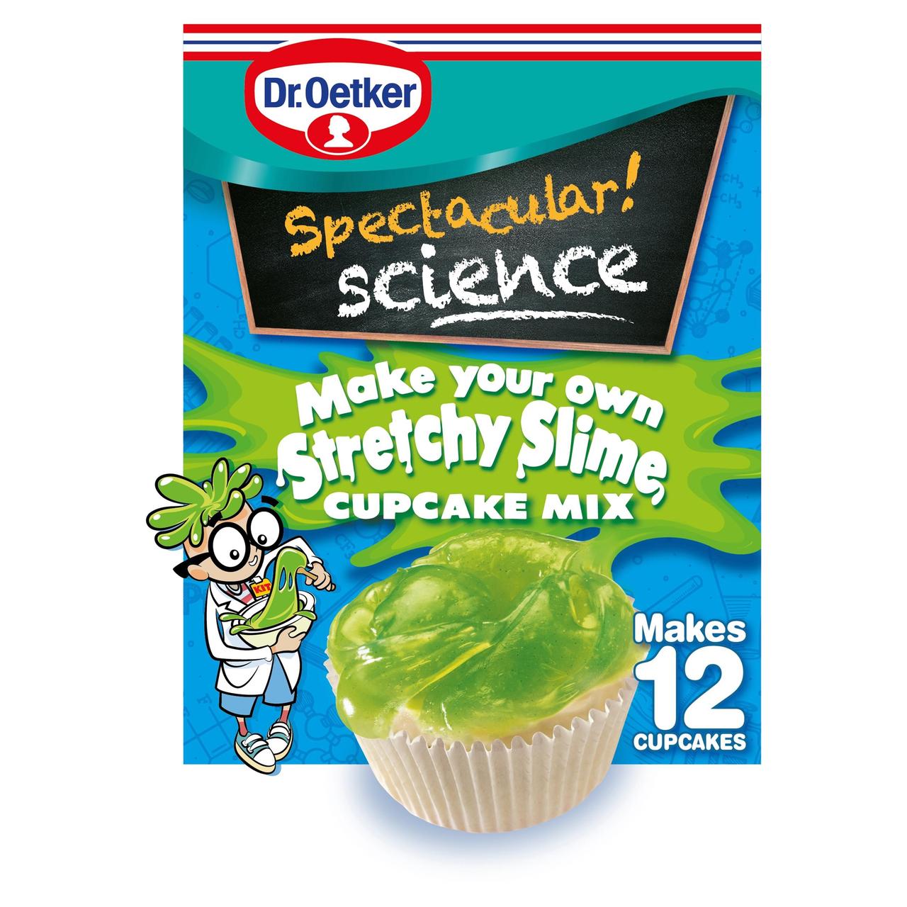 Dr Oetker Spectacular! Science Make Your Own Stretchy Slime Cupcake Mix