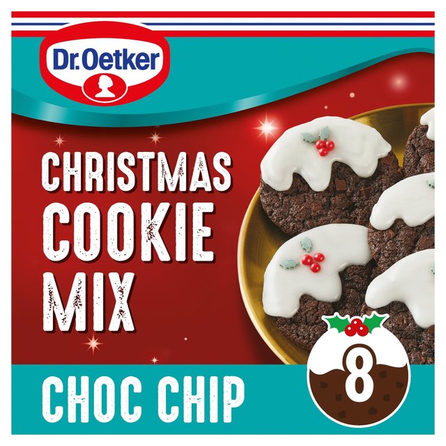 Dr. Oetker Christmas Pudding Chocolate Chip Cookies  230g