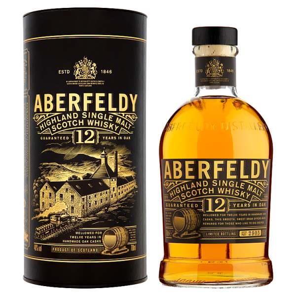 Aberfeldy 12 Year Old Highland Single Malt Scotch Whisky