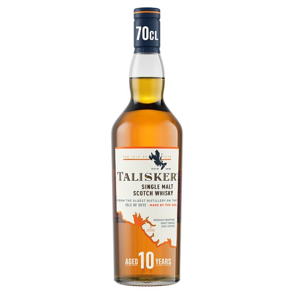 Talisker 10 Year Old Single Malt Scotch Whisky