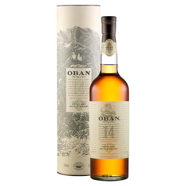 Oban 14 Year Old Single Malt Scotch Whisky