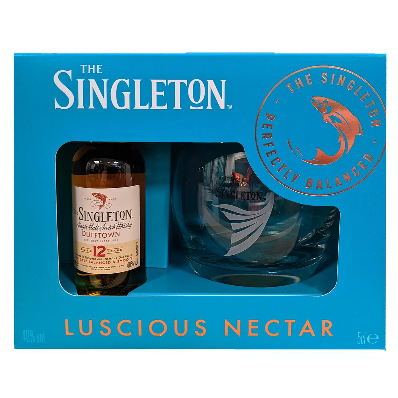 Singleton 12YO Single Malt Scotch Whisky with Glass Giftpack