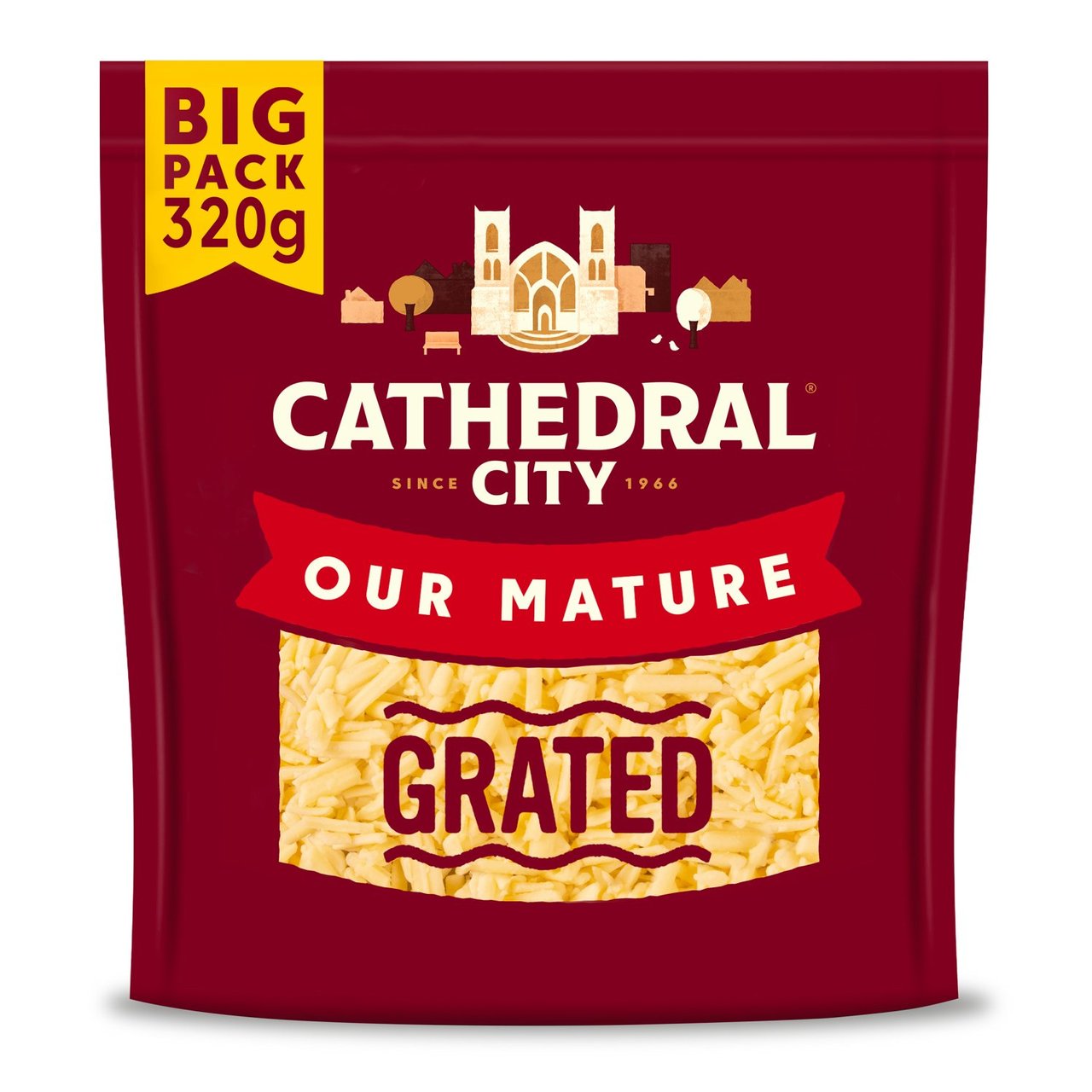 Cathedral City Grated Our Mature Cheddar 320g