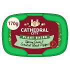 Cathedral City Plant Based Spring Onion & Cracked Pepper Spreadable Alternative To Soft Cheese 170g