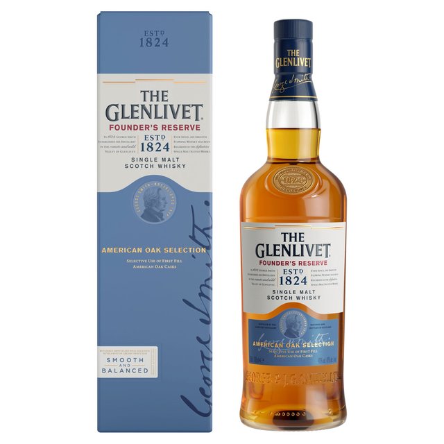 The Glenlivet Founder's Reserve Single Malt Scotch Whisky  70cl