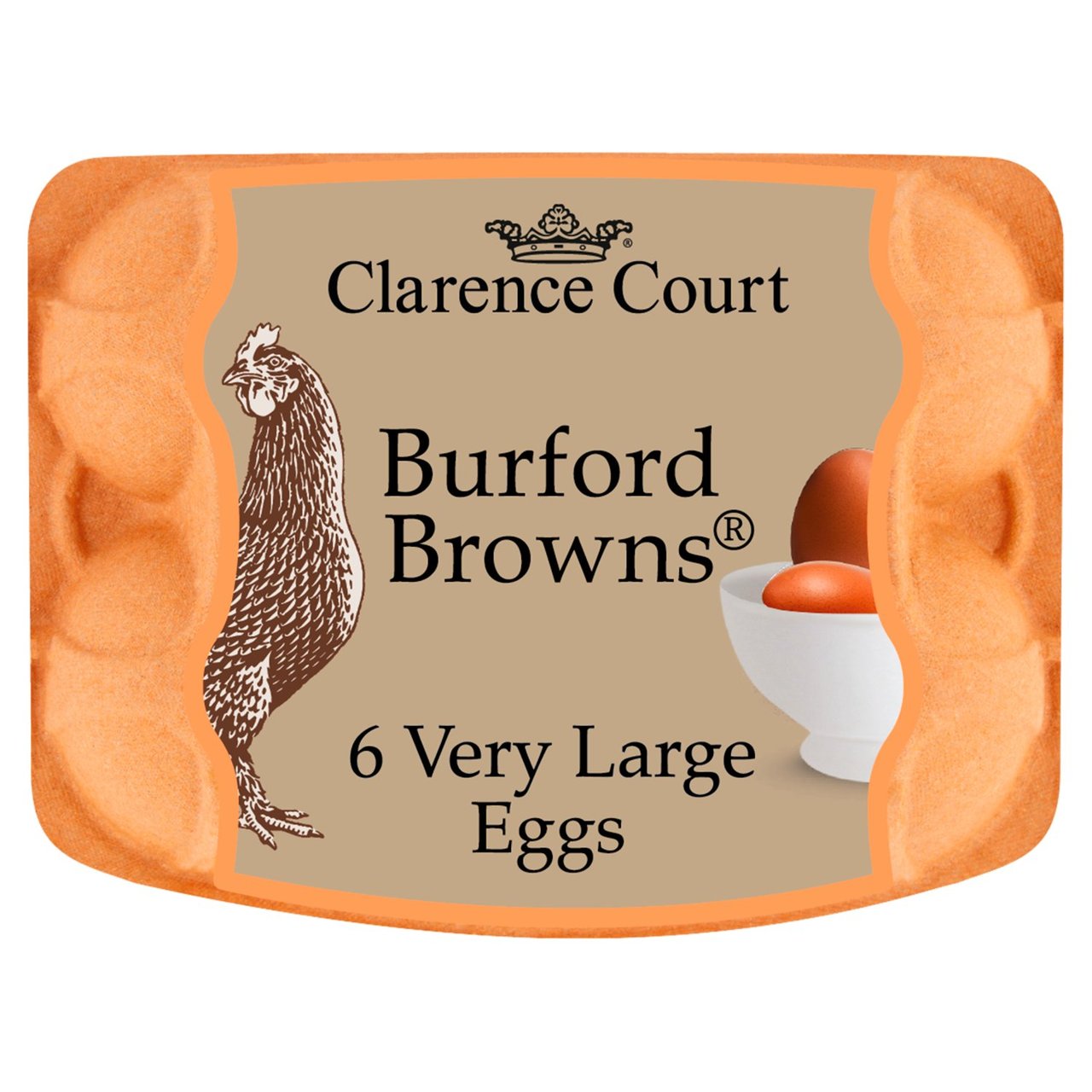 Clarence Court Burford Brown Free Range Very Large Eggs