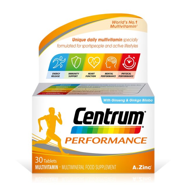 Centrum Performance Multivitamin with Vitamin D Tablets 30 per pack