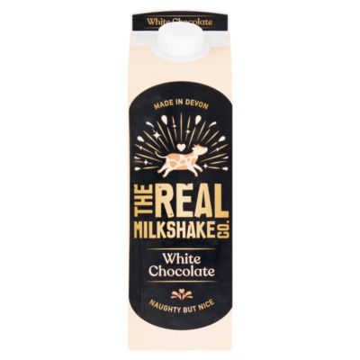 The Real Milkshake Company White Chocolate Flavoured Milk 1L