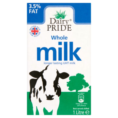 Dairy Pride Longer Lasting UHT Whole Milk