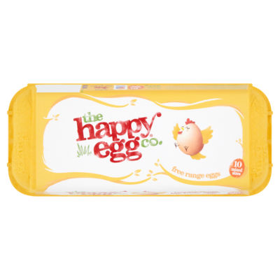 The Happy Egg Co Free Range 10 Mixed Weight Eggs