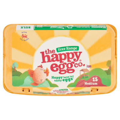 The Happy Egg Co Free Range 15 Medium