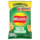 Walkers Salt & Vinegar Sharing Crisps 150g