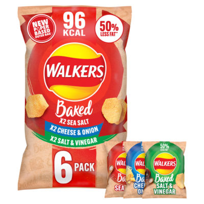 Walkers Baked Variety Multipack Snacks