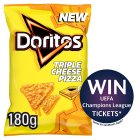 Doritos Triple Cheese Pizza Sharing Tortilla Crisps Chips 180g