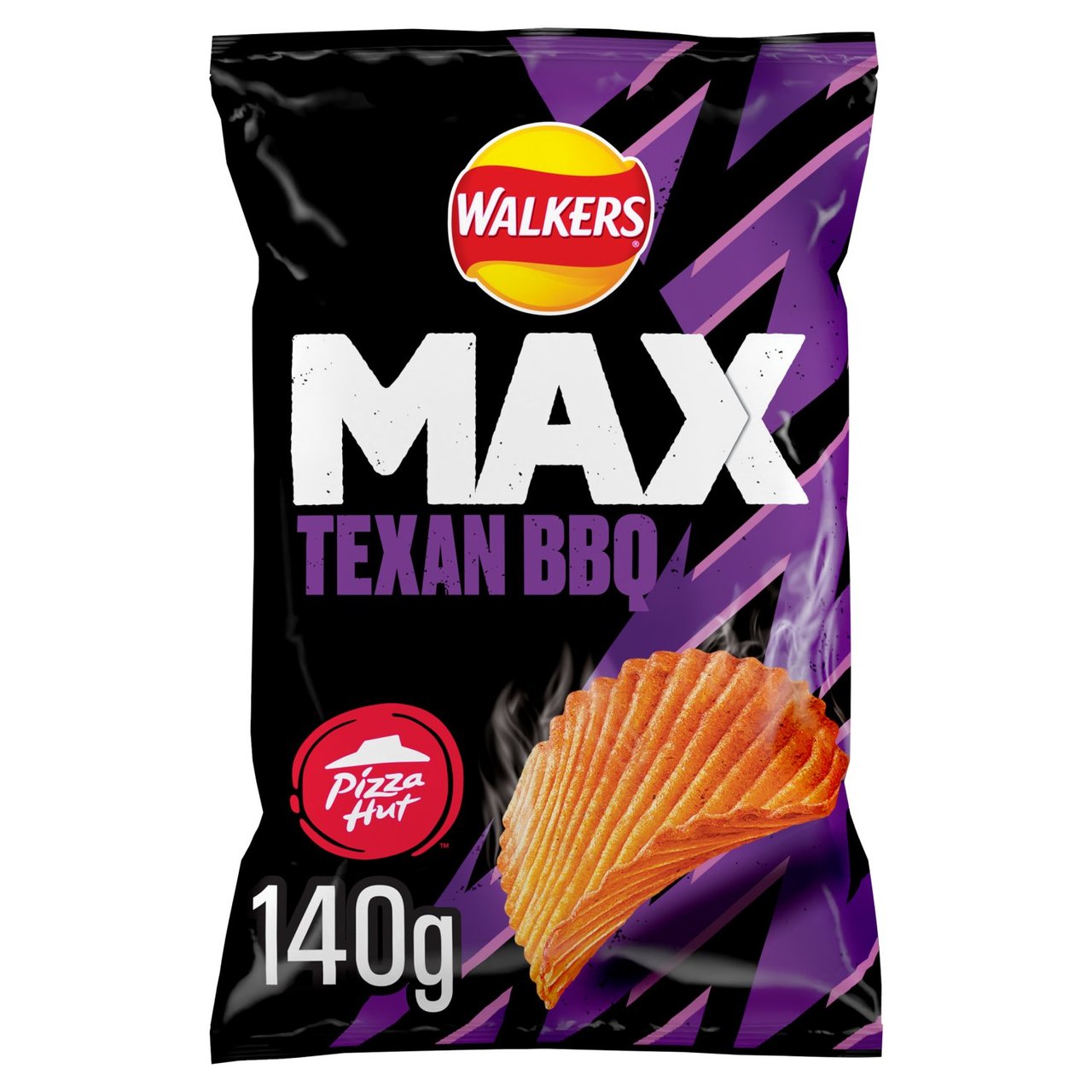 Walkers Max Pizza Hut Texan BBQ Sharing Crisps