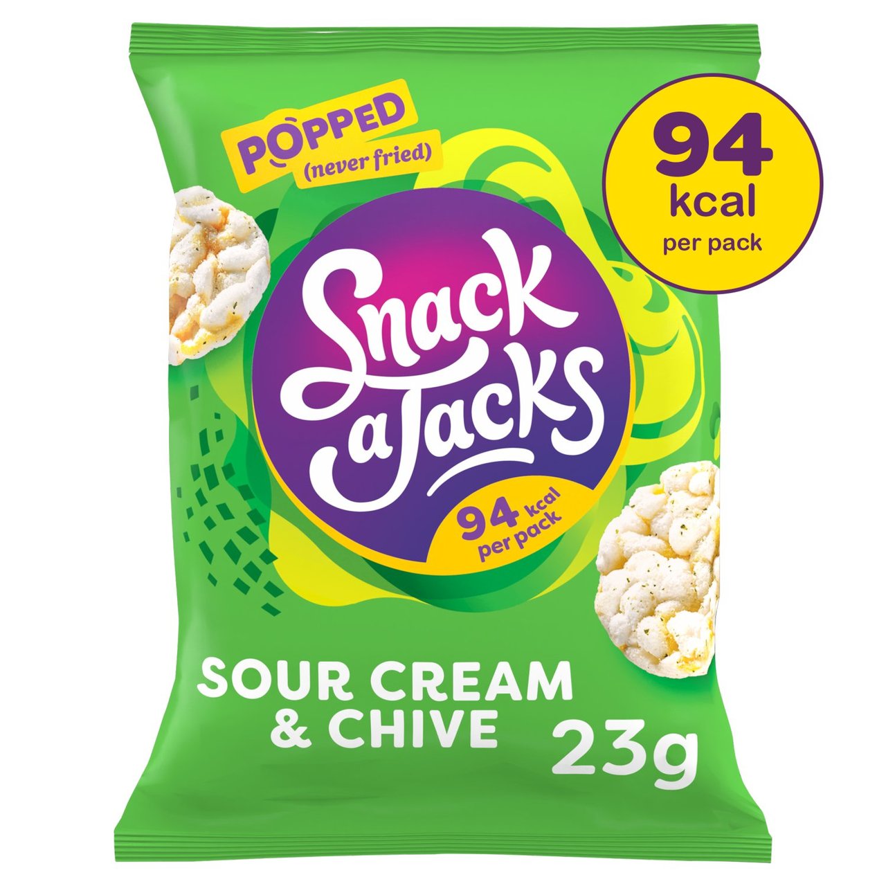 Snack a Jacks Sour Cream & Chive Rice Cakes