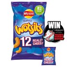 Walkers Wotsits Really Cheesy Multipack Crisps Snacks 12x16.5g