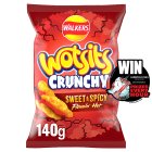 Walkers Wotsits Crunchy Sweet & Spicy Sharing Snacks Crisps 140g