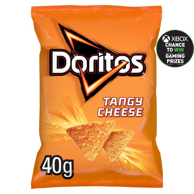 Doritos Tangy Cheese Tortilla Chips Crisps  40g