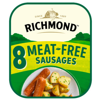 Richmond 8 Vegan Meat Free Sausages