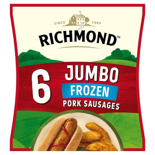 Richmond 6 Pork Jumbo Sausages  540g