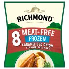 Richmond 8 Vegan Meat-Free Caramelised Onion Flavour Sausages 304g