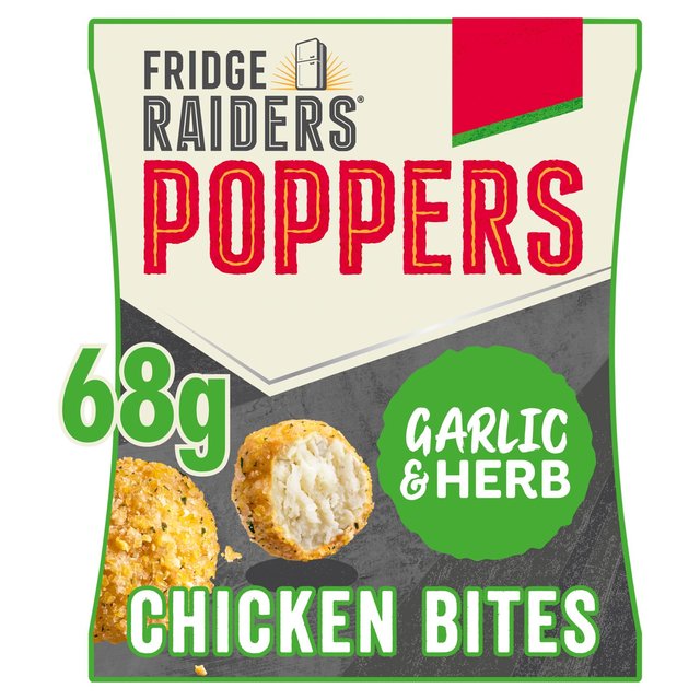 Fridge Raiders Poppers Garlic Herb  68g