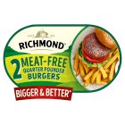 Richmond Meat-Free 2 Quarter Pounder Burgers 227g