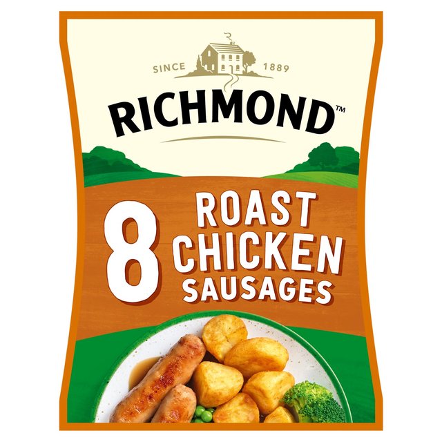 Richmond 8 Roast Chicken Sausages 410g