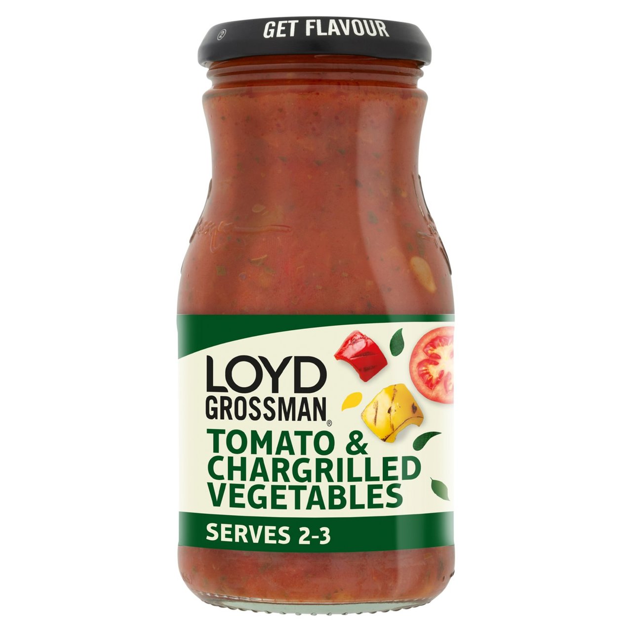 Loyd Grossman Tomato and Chargrilled Vegetable Pasta Sauce