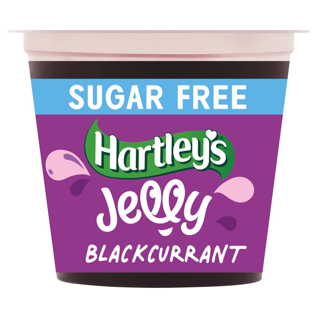 Hartley's No Added Sugar Jelly Blackcurrant Flavour