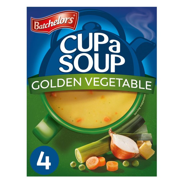 Batchelors Cup a Soup Golden Vegetable 4 Sachets 4 x 20g