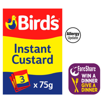 Birds Instant Custard Powder Sachets