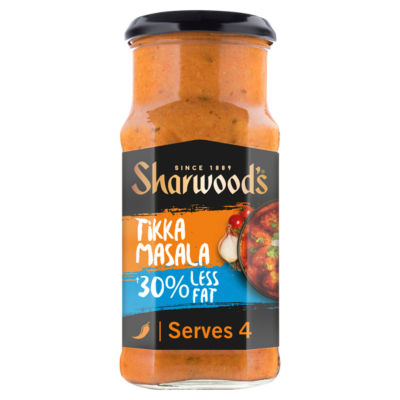Sharwood's Tikka Masala Reduced Fat Curry Sauce