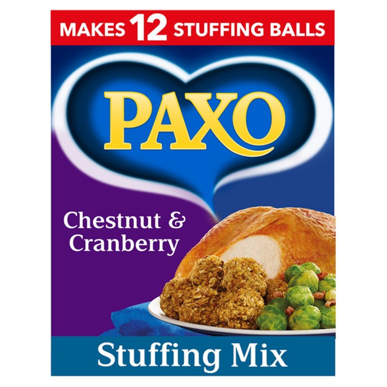 Paxo Cranberry and Chesnut Stuffing