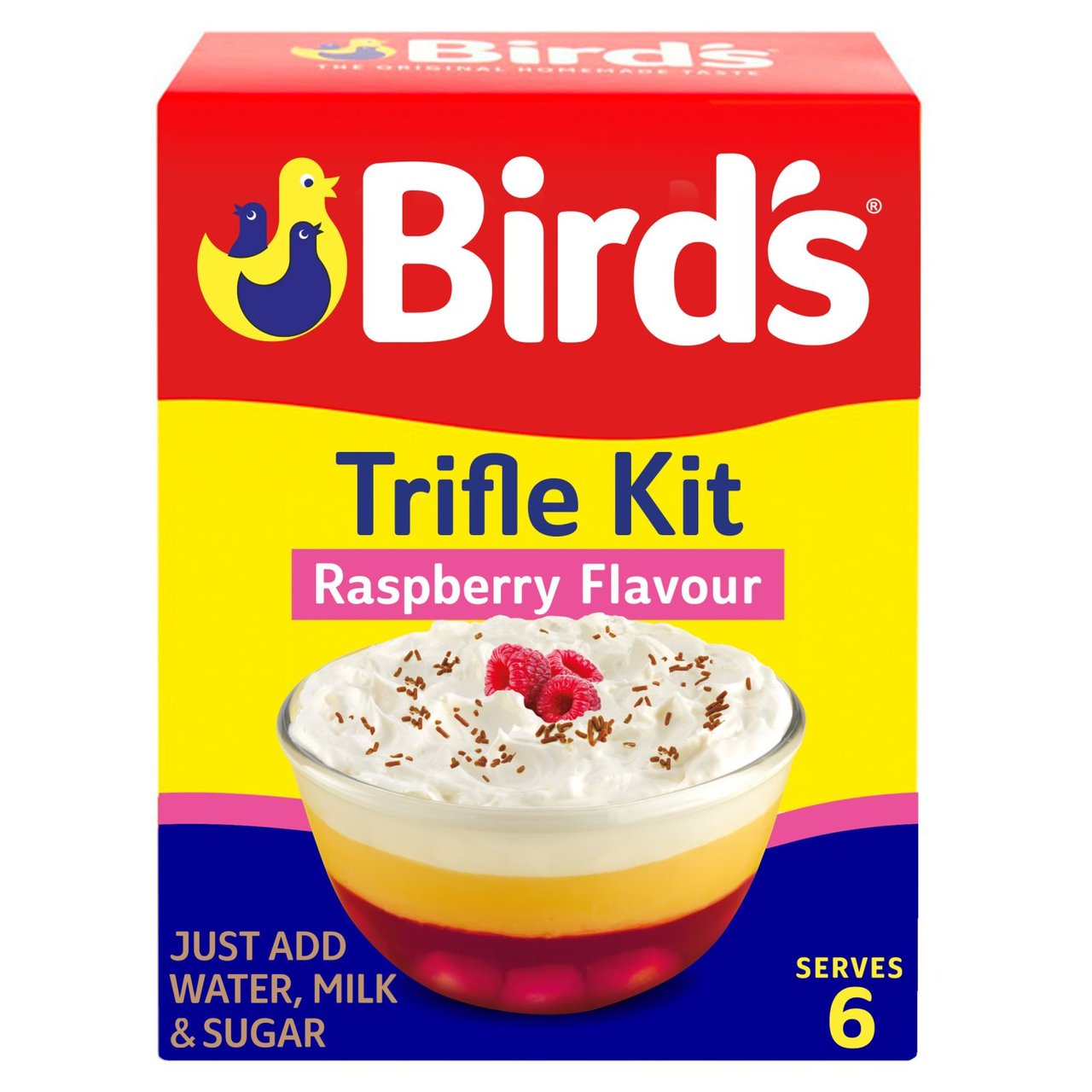 Birds Trifle Kit Raspberry Flavour 141g