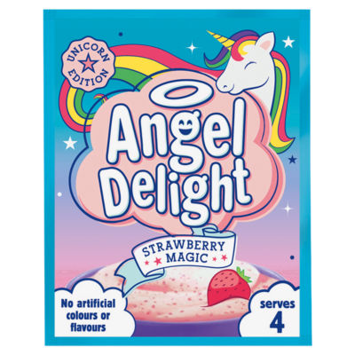 Angel Delight Unicorn Strawberry Flavour Instant Dessert