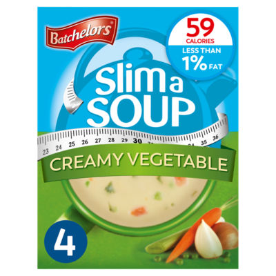 Batchelors Slim a Soup Creamy Vegetable 4 Sachets 59g