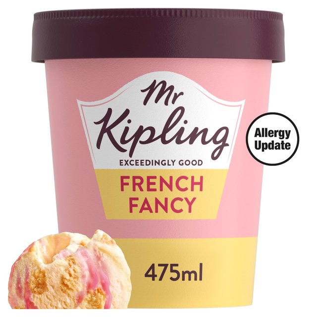 Mr Kipling French Fancy Ice Cream Tub 475ml